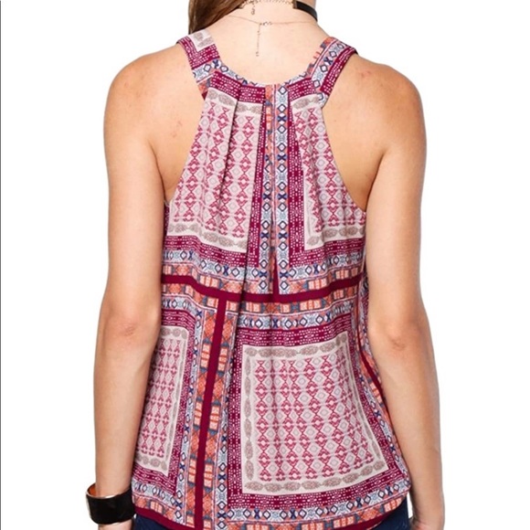 Everly V-Neck Racerback Tank Top - Picture 2 of 6